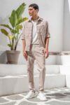 Overshirt Vittorio 300-26-ETTORE BEIGE - Image 4