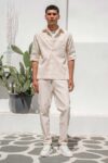 Overshirt Vittorio 300-26-ETTORE BEIGE - Image 7