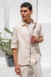 Overshirt Vittorio 300-26-ETTORE BEIGE - Image 2