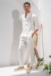 Overshirt Vittorio 300-26-MORRONE OFF WHITE - Image 5