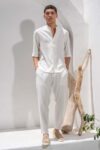 Overshirt Vittorio 300-26-MORRONE OFF WHITE - Image 3