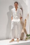 Overshirt Vittorio 300-26-MORRONE OFF WHITE - Image 4