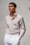 Πουκάμισο Vittorio 800-2526-0010 BEIGE - Image 3
