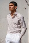 Πουκάμισο Vittorio 800-2526-0010 BEIGE - Image 4