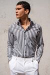 Πουκάμισο Vittorio 800-2526-0020 BLACK