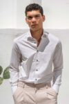 Πουκάμισο Vittorio 800-26-012 BEIGE - Image 2