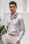 Πουκάμισο Vittorio 800-26-012 BEIGE - Image 3