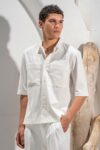 Πουκάμισο Vittorio 300-26-MILANO OFF WHITE