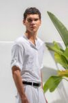 Μπλούζα Vittorio 200-26-010 KHAKI OFF WHITE - Image 5