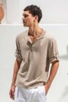 Μπλούζα Vittorio 200-26-010 KHAKI - Image 6