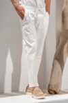 Παντελόνι Vittorio 500-26-MILANO OFF WHITE - Image 3