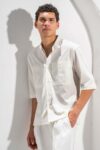 Πουκάμισο Vittorio 300-26-MILANO OFF WHITE - Image 6