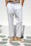 Παντελόνι Vittorio 500-26-BIANCO-WHITE