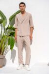 Overshirt Vittorio 300-26-BENALIO L.BEIGE - Image 3