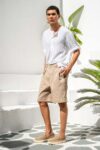 Βερμούδα Vittorio 500-26-RODIO BEIGE - Image 3
