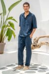 Παντελόνι Vittorio 500-26-BALI BLUE