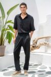 Παντελόνι Vittorio 500-26-BALI BLACK - Image 2