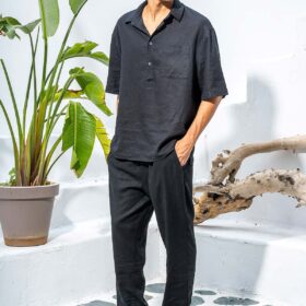 Παντελόνι Vittorio 500-26-BALI BLACK