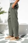 Παντελόνι Vittorio 500-26-BIANCO-OLIVE - Image 2
