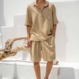 Πουκαμίσα Vittorio 800-26-BALI BEIGE