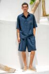 Πουκαμίσα Vittorio 800-26-BALI BLUE