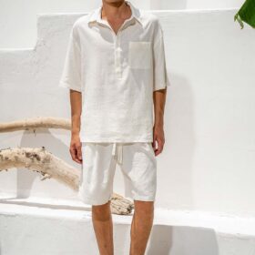 Πουκαμίσα Vittorio 800-26-BALI WHITE
