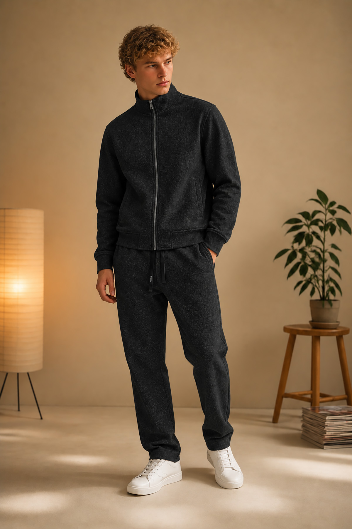 1-2.jpg Overshirt Vittorio 600-2627-BOVOLONE BLACK - Image 1