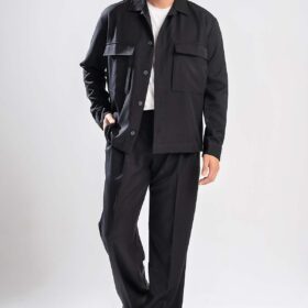 Overshirt Vittorio 300-2627-ESSENZA BLACK