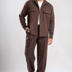Overshirt Vittorio 300-2627-ESSENZA BROWN