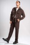 Overshirt Vittorio 300-2627-ESSENZA BROWN - Image 2
