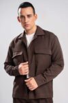 Overshirt Vittorio 300-2627-ESSENZA BROWN - Image 3