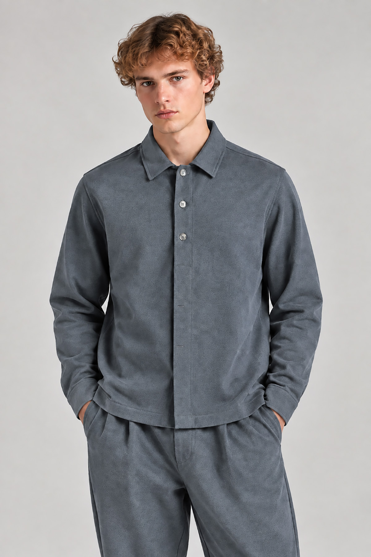 Overshirt-Vittorio-300-2627-LUCIANO-3-1.jpg Overshirt Vittorio 300-2627-LUCIANO GREY - Image 1
