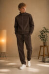 Overshirt Vittorio 600-2627-BOVOLONE TOBACCO - Image 3