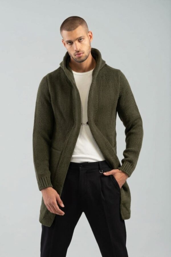 Πλεκτή Ζακέτα Vittorio 700-2425-101 KHAKI