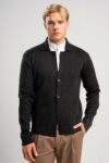 Πλεκτή ζακέτα Vittorio 700-2627-700 BLACK