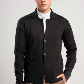 Πλεκτή ζακέτα Vittorio 700-2627-700 BLACK