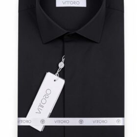 Πουκάμισο Vittorio 800-25-2001 BLACK