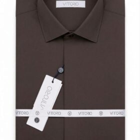 Πουκάμισο Vittorio 800-25-2001 BROWN