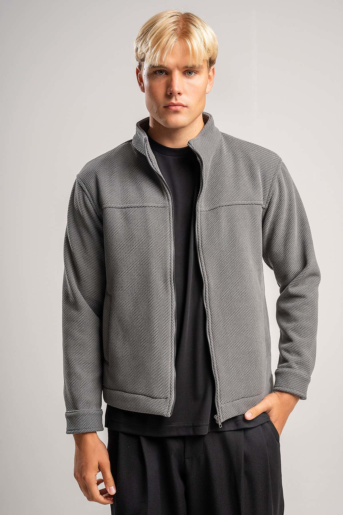 Jacket-Vittorio-600-2627-STRETTO-GREY.jpg Jacket Vittorio 600-2627-STRETTO GREY - Image 1