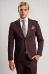 Κοστούμι Vittorio 100-2627-TRAMONTE BORDEAUX - Image 5