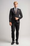 Κοστούμι Vittorio 100-2627-TRAMONTE BLACK - Image 4